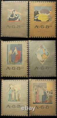 A. G. B. Art Goût Beauté 12 fascicules année 1923 sous coffret, Très bon état