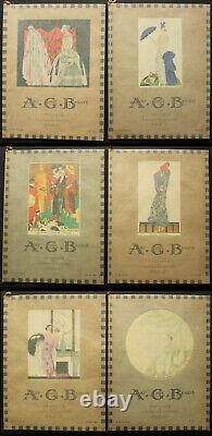 A. G. B. Art Goût Beauté 12 fascicules année 1923 sous coffret, Très bon état