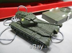 AJ763 SOLIDO 1/50 CHAR PATTON M-47 TELECOMMANDE Ref 210 TRES BON ETAT