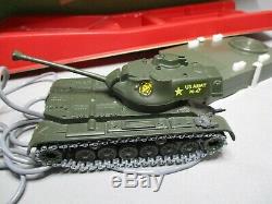 AJ763 SOLIDO 1/50 CHAR PATTON M-47 TELECOMMANDE Ref 210 TRES BON ETAT