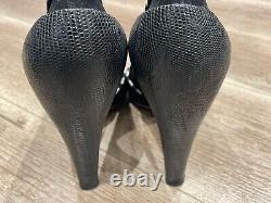 ALAÏA PARIS Escarpins Très Bon État En matière Suède, de taille 41, Talon 10cm