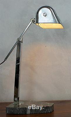 ANCIENNE LAMPE Design 1920/30 très lourde, en bon état de marche