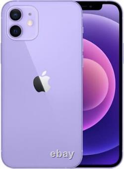 APPLE iPhone 12 128 Go Mauve Reconditionné Très bon etat