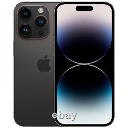 APPLE iPhone 14 Pro 128 Go Noir Sideral Reconditionné Très bon etat