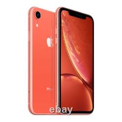 APPLE iPhone XR 64 Go Corail Avec Batterie neuve Très bon etat