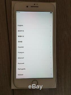 Apple Iphone 7 plus 128GB Argent A1784 Débloqué Très bon état