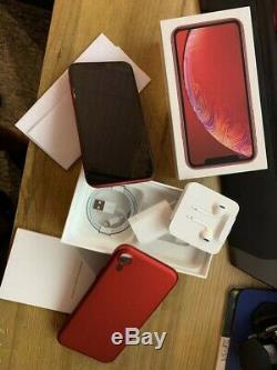 Apple iPhone XR RED 64 Go TRES BON ETAT (Désimlocké)