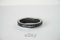 Bague d'adaptation Leica S-Adapter C Très Bon Etat 9,5/10