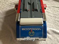 Bioman Bio Dragon Tres Bon Etat Ancien Vintage Bandai Big Scale Epoque Popy