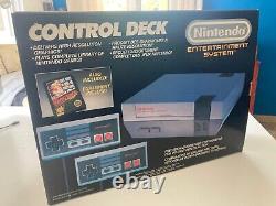 Boite control deck ASD nintendo nes très bon état