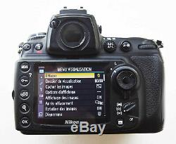 Boitier Nikon D700 nu, 12 MP, full frame, 4 143 déclenchements, très bon état