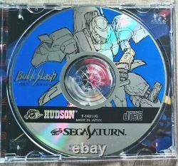 Bulk Slash SEGA Saturn Hudson Soft Complet NTSC-J JAP JAPAN Très Bon Etat