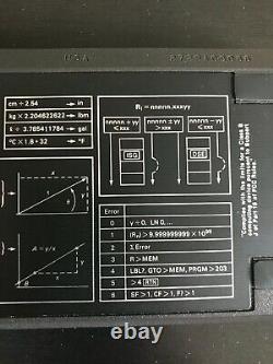 Calculatrice HP-11c très bon état + manuel en français