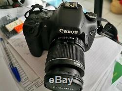 Canon EOS 7d avec objectif 18-55 très bon état