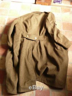 Capote francaise datee 1943 infanterie coloniale tres bon etat