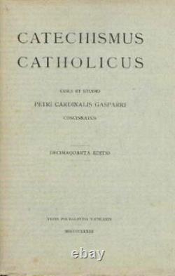 Catechismus catholicus (decimaquarta edito) Très bon état