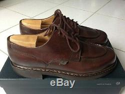 Chaussures Paraboot Chambord 7 Cuir Marron, Tres Bon Etat/leather Shoes