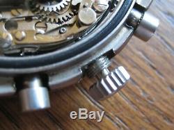 Chronographe vintage Valjoux 7733 très bon état montre SKYHAWK Chevignon