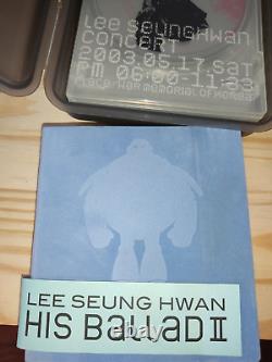 Coffret Lee Seung Hwan His Ballad II RARE TRÈS BON ÉTAT