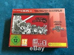 Console NINTENDO 3DS XL Super Smash BROS Rouge Tres bon état