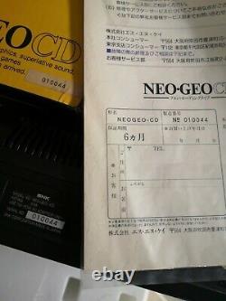 Console SNK NEO-GEO CD Front Loader en boite complète (Très bon état)