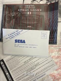 Console Sega Megadrive Mega Drive II 2 Pack Mega 6 Très Bon État