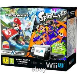 Console Wii U Mario Kart 8 & Splatoon + 3 jeux TRES BON ETAT