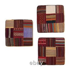 Coussin 3PCS Kilim Patchwork 50 x 50 cm Très bon état Coussin kilim