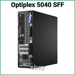 Dell Optiplex 5040 SFF i7 6700 8 Go RAM 256 Go SSD Windows 11 Pro