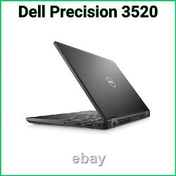 Dell Precision 3520 i7 7820 32 Go 512 Go SSD Windows 11 Pro