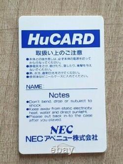 Download NEC PC Engine HuCard Complet NTSC-J JAP JAPAN Très Bon Etat