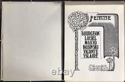 FEMME Magnifique Portfolio 50 ex. N&s Ludovic Trihan Éditeur 1986 Très bon état