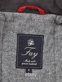 Fey Manteau Gris Pour Homme Taille S Très Bon Etat 100% Polyamide