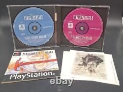 Final Fantasy Origins Sony Playstation 1 PS1 Complet PAL FRA Très Bon Etat