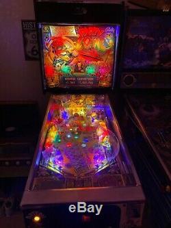 Flipper bally party zone, révisé, équipé leds, très bon état