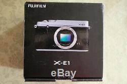 Fujifilm X-E1 argent très bon état