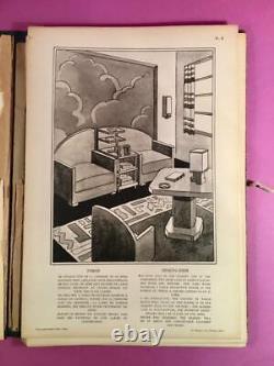 GAUGET Compositions d'intérieurs rustiques et modernes 1929 Très bon état