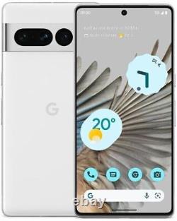 GOOGLE Pixel 7 Pro 5G 128 Go Blanc neige Reconditionné Très bon etat