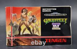 Gauntlet IV 4 SEGA Megadrive Mega Drive Complet PAL Très Bon Etat