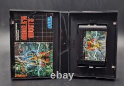 Ghouls'n Ghosts SEGA Megadrive Mega Drive Complet PAL Très Bon Etat