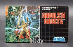 Ghouls'n Ghosts SEGA Megadrive Mega Drive Complet PAL Très Bon Etat