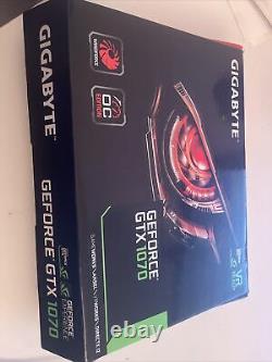 Gigabyte GeForce GTX 1070 WINDFORCE OC 8GB GDDR5 avec boîte et en très bon état