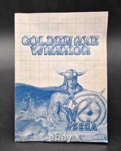 Golden Axe Warrior SEGA Master System MS Complet PAL Très Bon Etat