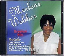 Greatest Hits de Marlene Webber CD état très bon