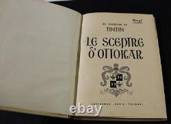 HERGÉ TINTIN LE SCEPTRE D'OTTOKAR noir-blanc A17 Casterman 1941 en très bon état