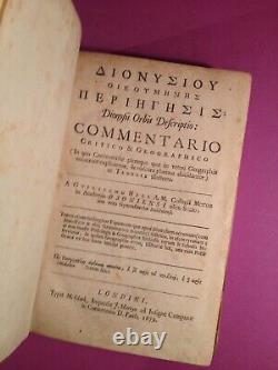 HILL DENYS Dionysii Orbis Descriptio (.) 1679 Très bon état