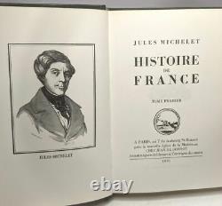 Histoire de france de bonnot TOMES 1 à 19 Michelet Très bon état