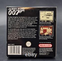 James Bond 007 Nintendo Gameboy Complet in Box CIB PAL Très Bon Etat