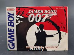 James Bond 007 Nintendo Gameboy Complet in Box CIB PAL Très Bon Etat