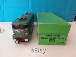 Jouet Ancien Hornby 0 Locomotive Bb 9201 Fonctionnelle Tres Bon Etat En Boite